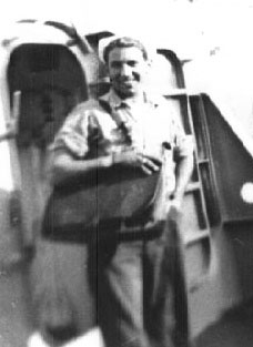 C. Angevine, Mail Clerk in San Diego, 1945.