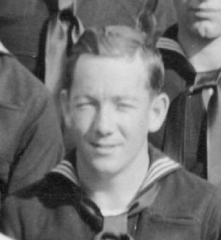 Jack “Halfhitch” Burgess.<br>San Diego 1945.