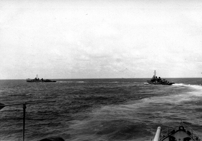 Underway off Japan