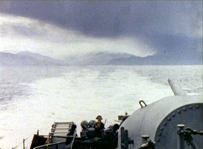 Retiring after Honshu raid