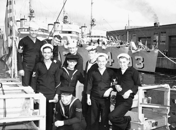 Destroyer handover in 1940
