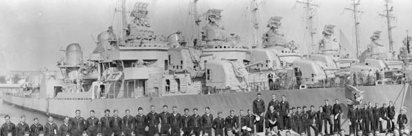 USS Abbot (DD 629) 1945