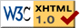 XHTML logo