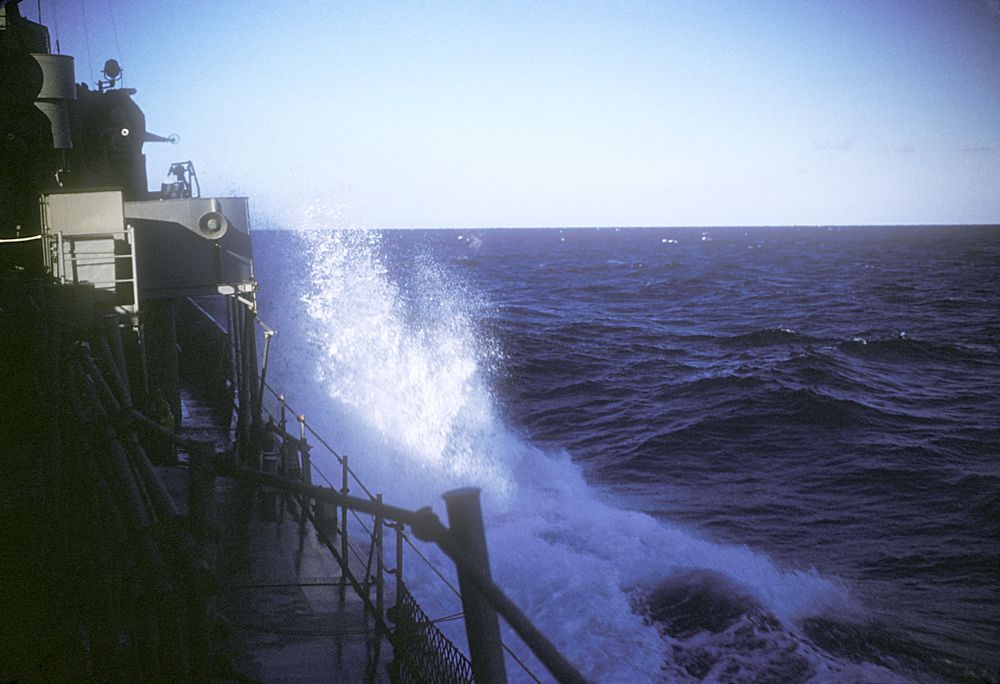 A little spray