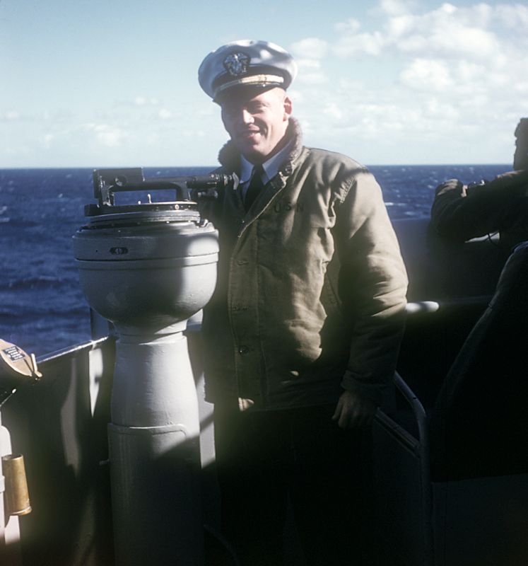 Ensign Ken Rider on the bridge