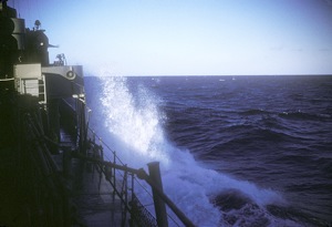 A little spray