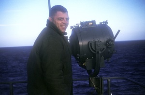 Ensign Ken Rider on the bridge