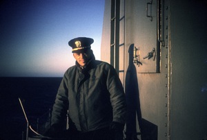 Ensign Ken Rider by gun mount #52.