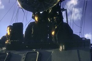 35 – Ensigns Ken Rider and John Jay Flynn and SN John W. Bugler