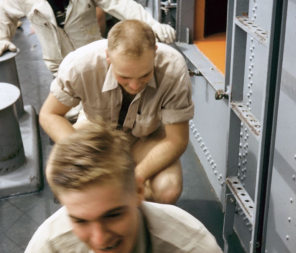 Crossing the equator 28JUL1954
