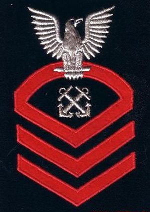 Boatswain navy rating patch